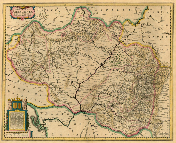 79-Europe and Spain Map By Henricus Hondius