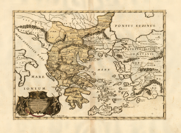 67-Europe, Balkans, Turkey, Asia, Turkey & Asia Minor, Balearic Islands and Greece Map By F. B