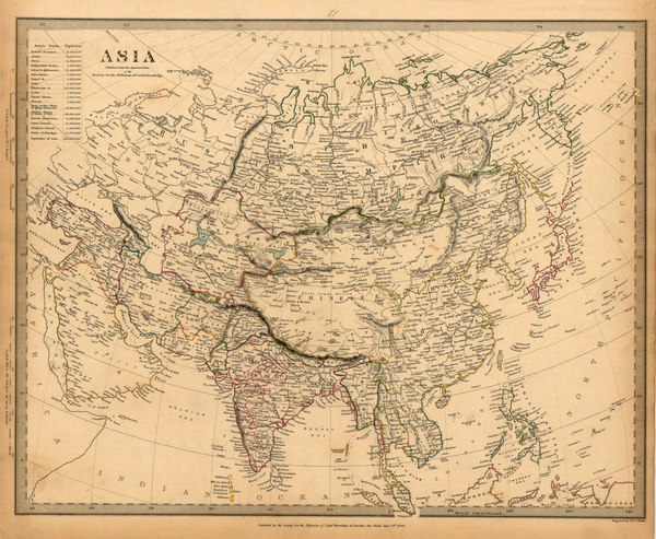 68-Asia and Asia Map By SDUK