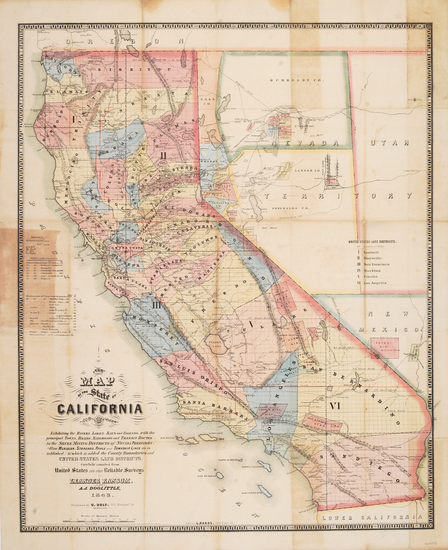 33-California Map By A.J. Doolittle