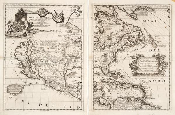 16-United States, Texas, Midwest, Southwest, North America and California Map By Vincenzo Maria Co