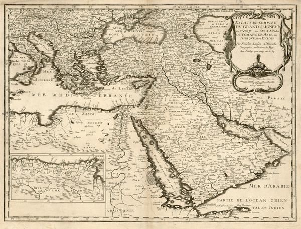 22-Europe, Turkey, Mediterranean, Asia, Middle East and Turkey & Asia Minor Map By Nicolas San