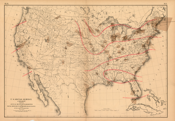 84-United States Map By U.S. Government