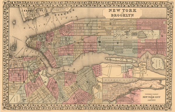 10-Mid-Atlantic Map By Samuel Augustus Mitchell Jr.