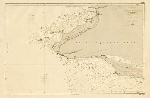97-Caribbean Map By Depot de la Marine