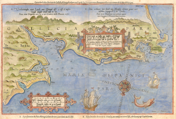 41-Europe and Spain Map By Lucas Janszoon Waghenaer