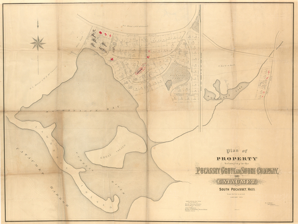 53-New England Map By S.L. Minot