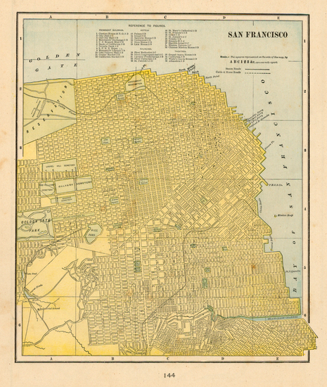 14-California Map By George F. Cram