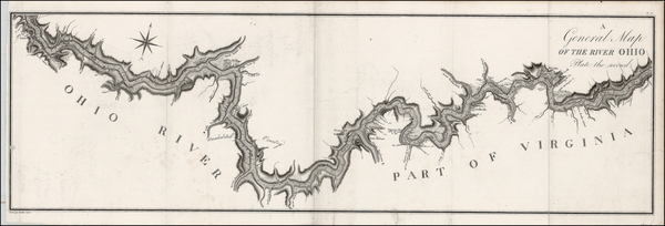 58-Midwest Map By Georges Henri Victor Collot