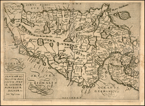 41-Scandinavia Map By Janus Bussemacher