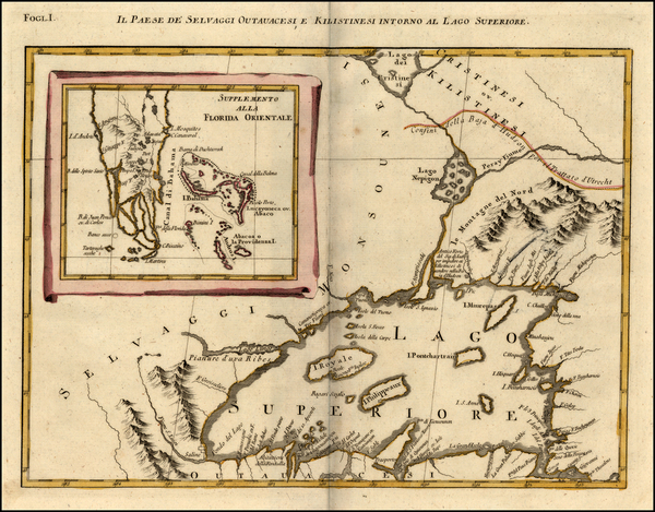 7-Southeast, Midwest and Canada Map By Antonio Zatta