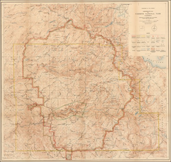 43-California Map By United States Department of the Interior