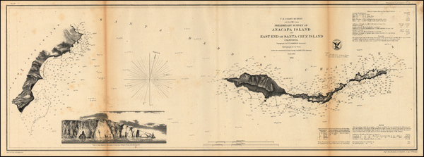 99-California Map By United States Coast Survey