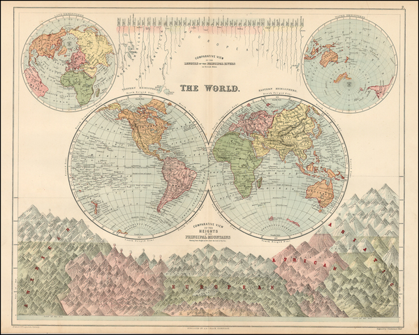 1-World and World Map By Adam & Charles Black