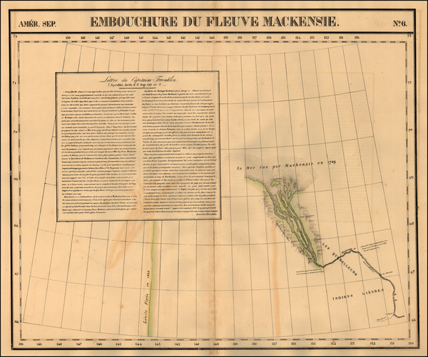 8-Polar Maps and Canada Map By Philippe Marie Vandermaelen