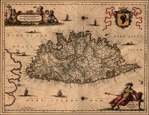 35-France and Balearic Islands Map By Jan Jansson