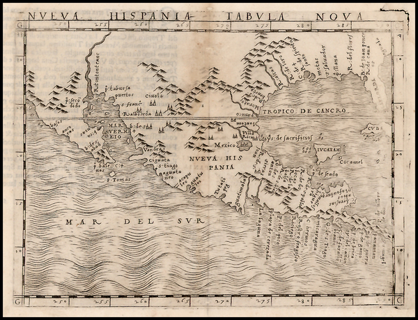 20-South, Southeast, Texas, Southwest, Rocky Mountains, Mexico and Baja California Map By Giacomo 