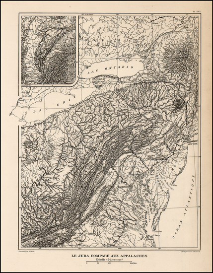 80-Mid-Atlantic and Southeast Map By Victor Huot