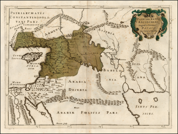 32-Asia, Central Asia & Caucasus, Holy Land, Turkey & Asia Minor and Balearic Islands Map 