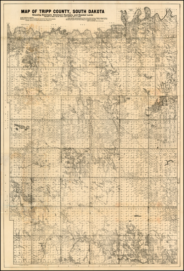 25-Plains Map By C.W. Owen / Samuel Chilton