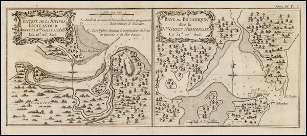 0-Australia Map By James Cook