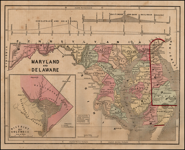 26-Mid-Atlantic Map By Sidney Morse