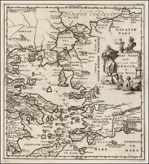 25-Balkans, Turkey, Turkey & Asia Minor, Balearic Islands and Greece Map By Samuel Bochart