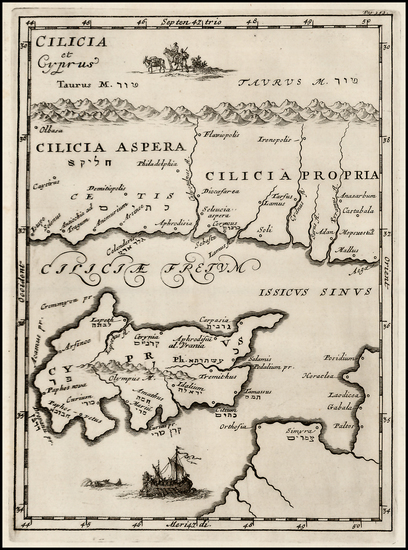 24-Italy and Balearic Islands Map By Samuel Bochart