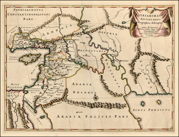 22-Asia, Central Asia & Caucasus, Holy Land, Turkey & Asia Minor and Balearic Islands Map 