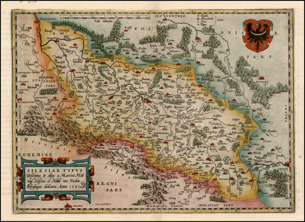 52-Poland Map By Abraham Ortelius