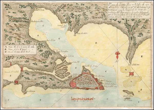 20-Caribbean Map By Francisco Ramon Mendez