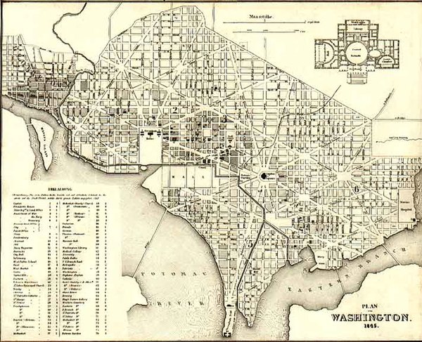 55-Mid-Atlantic Map By Joseph Meyer  &  Carl Radefeld