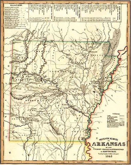82-South Map By Joseph Meyer  &  Carl Radefeld