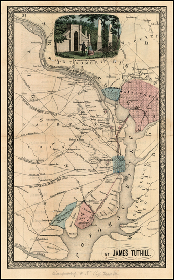 45-Southeast Map By Herline & Hensel / H. Curts