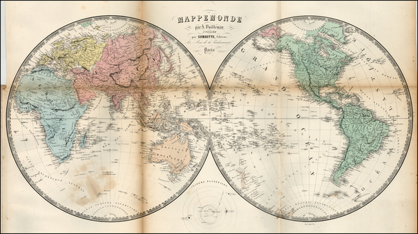 2-World, World and Celestial Maps Map By Alexandre Vuillemin