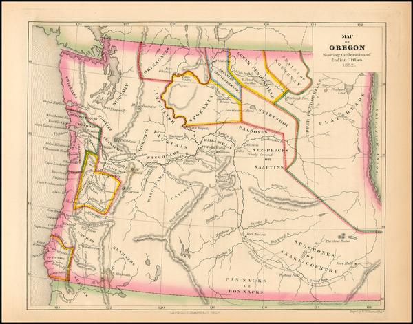 17-Rocky Mountains Map By Seth Eastman