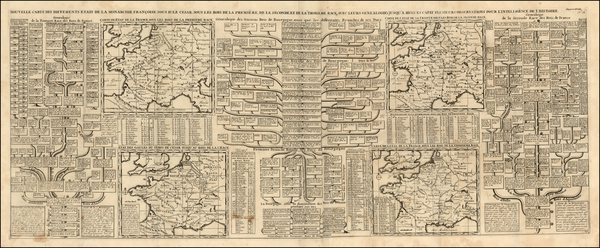19-France Map By Henri Chatelain