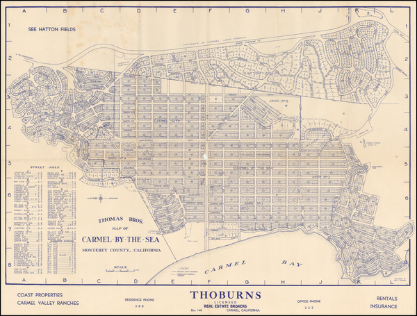 25-California Map By Thomas Brothers