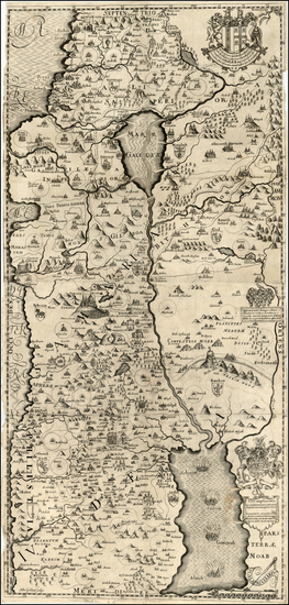 78-Asia and Holy Land Map By Thomas Fuller