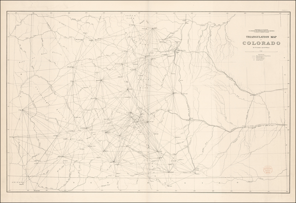 3-Rocky Mountains Map By Ferdinand Vandeveer Hayden