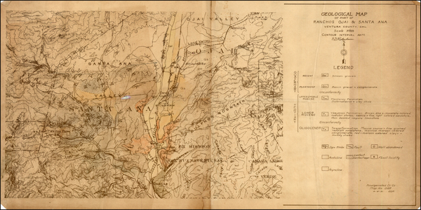 59-California Map By Amalgamated Oil Company