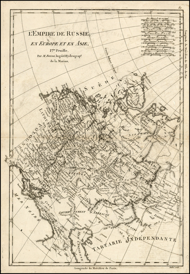 57-Russia and Ukraine Map By Rigobert Bonne