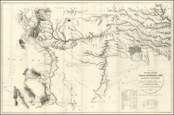 17-Texas and Southwest Map By United States GPO