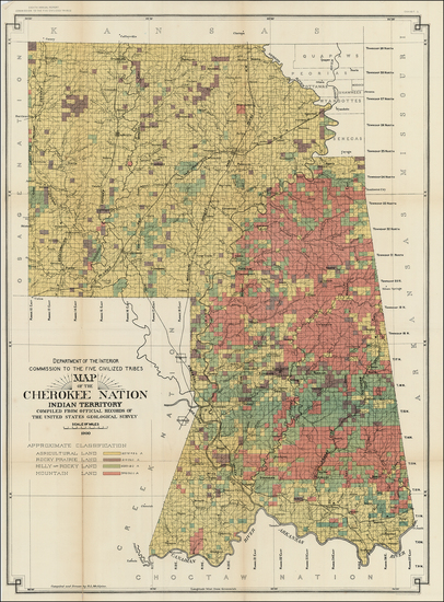 50-Plains Map By United States Department of the Interior