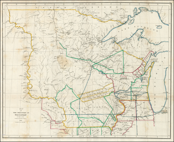 23-Midwest Map By David Hugh Burr