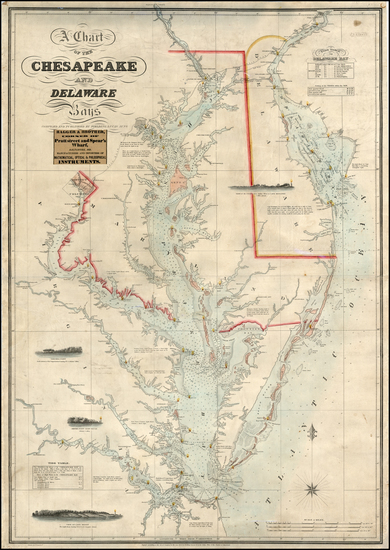 76-Mid-Atlantic and Southeast Map By Fielding Lucas Jr.