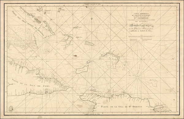 43-Caribbean Map By Direccion Hidrografica de Madrid