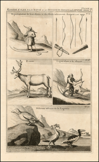 15-Scandinavia Map By Henri Chatelain