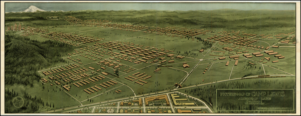 26-Washington Map By Seattle Engraving Company