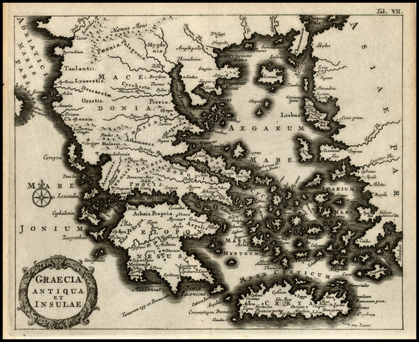 44-Turkey, Balearic Islands and Greece Map By Willelm & Jan  Goeree